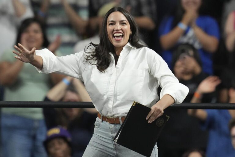 Ocasio-Cortez keeps Democrats in suspense over next move
